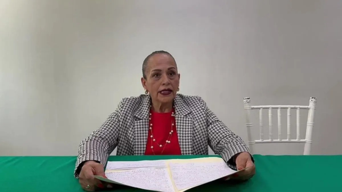 Captura de pantalla | La alcaldesa de Cuautitlán denunció el arribo de grupos de choque para desestabilizar las elecciones; pide a Delfina Gómez despliegue de seguridad.