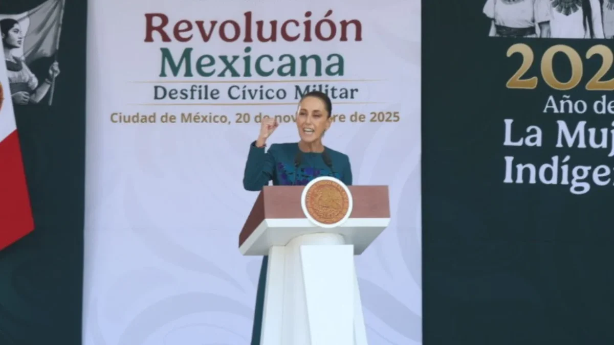Sheinbaum reivindica la Revolución y rechaza discursos de violencia